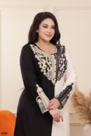 موديل كتان نصين كود 0336 - اسود
