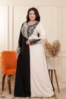 موديل كتان نصين كود 0336 - اسود