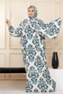 اسدال - ثوب صلاة - كود 0360 - فري سايز 33