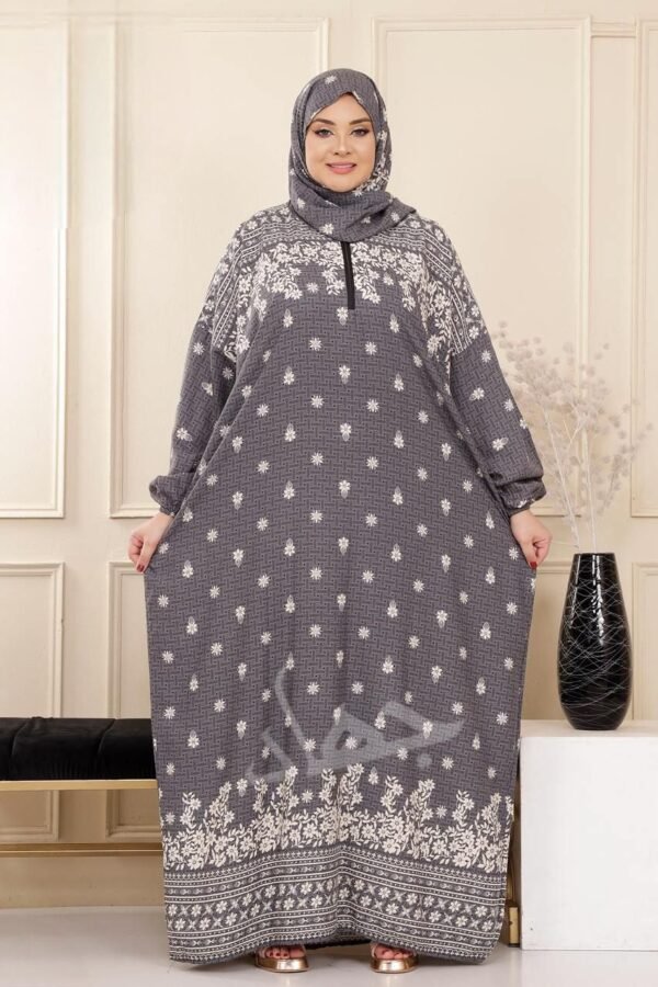 اسدال - ثوب صلاة - كود 0360 - فري سايز 26