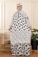 اسدال - ثوب صلاة - كود 0360 - فري سايز 64