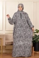 اسدال - ثوب صلاة - كود 0360 - فري سايز 60