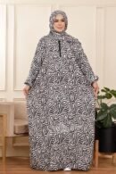 اسدال - ثوب صلاة - كود 0360 - فري سايز 60