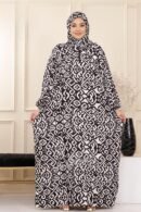 اسدال - ثوب صلاة - كود 0360 - فري سايز 38