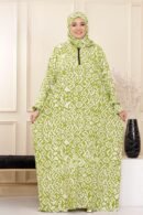 اسدال - ثوب صلاة - كود 0360 - فري سايز 35