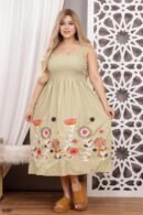 موديل كود 0437 - فري سايز - اخضر فاتح