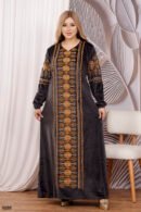 موديل مخمل شتوي كود 0503 - اسود
