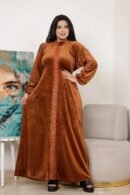 موديل سواريه مخمل شتوي كود 0510 - بني