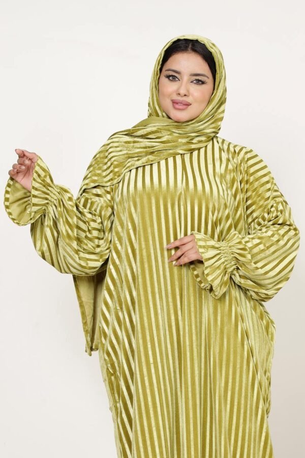 اسدال ثوب صلاة كود 0513 - اخضر فاتح