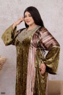 موديل مخمل لامع كود 0533 - اخضر